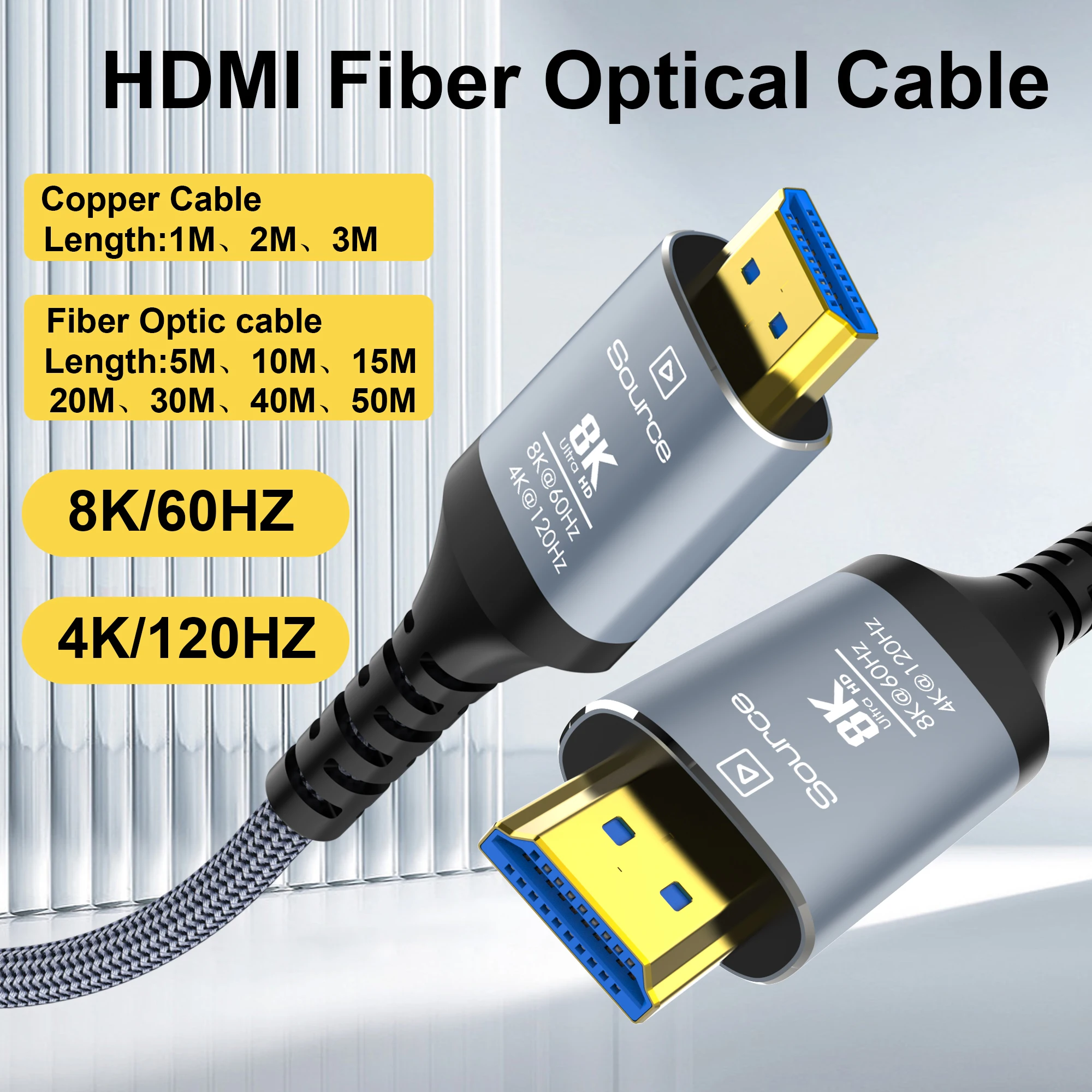 4k 120hz Monitor UVOOI 8K HDMI ARC/eARC Cable For Soundbar