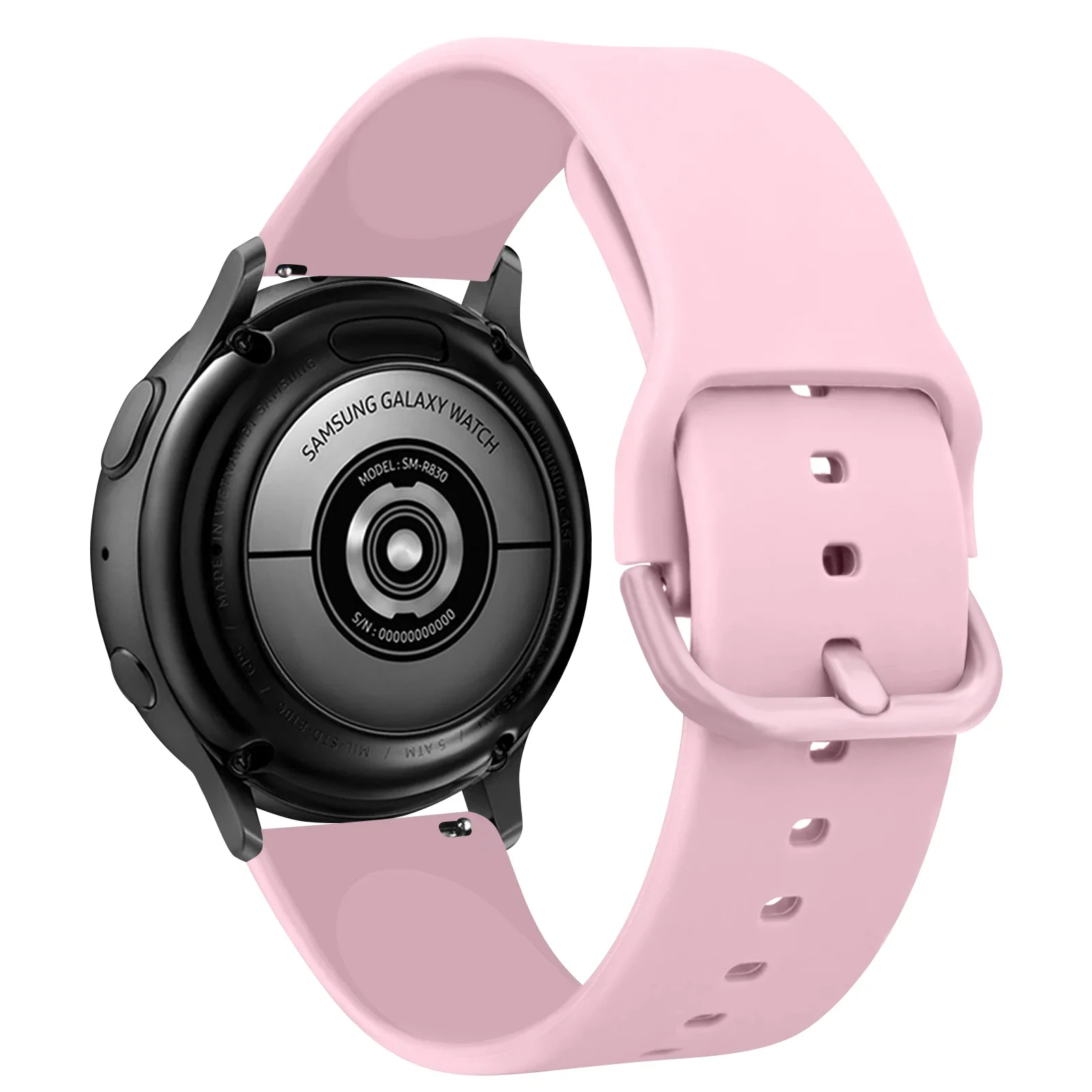 Silicone Smartwatch Strap - Soft Bracelet Wristband for Enhanced Comfort