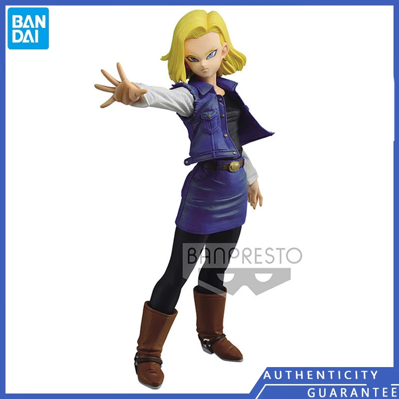 

[В наличии] Bandai BANPRESTO подлинный Драконий жемчуг Z матчи производители Android 18 Kingpin аниме и манга периферийные игрушки-Наконечники