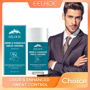 EELHOE Deodorant Stick for Men Anti Odor Eliminator Long Lasting Fragrance Men Body Aroma Ointment Vitamin E Underarm Deodorant 1