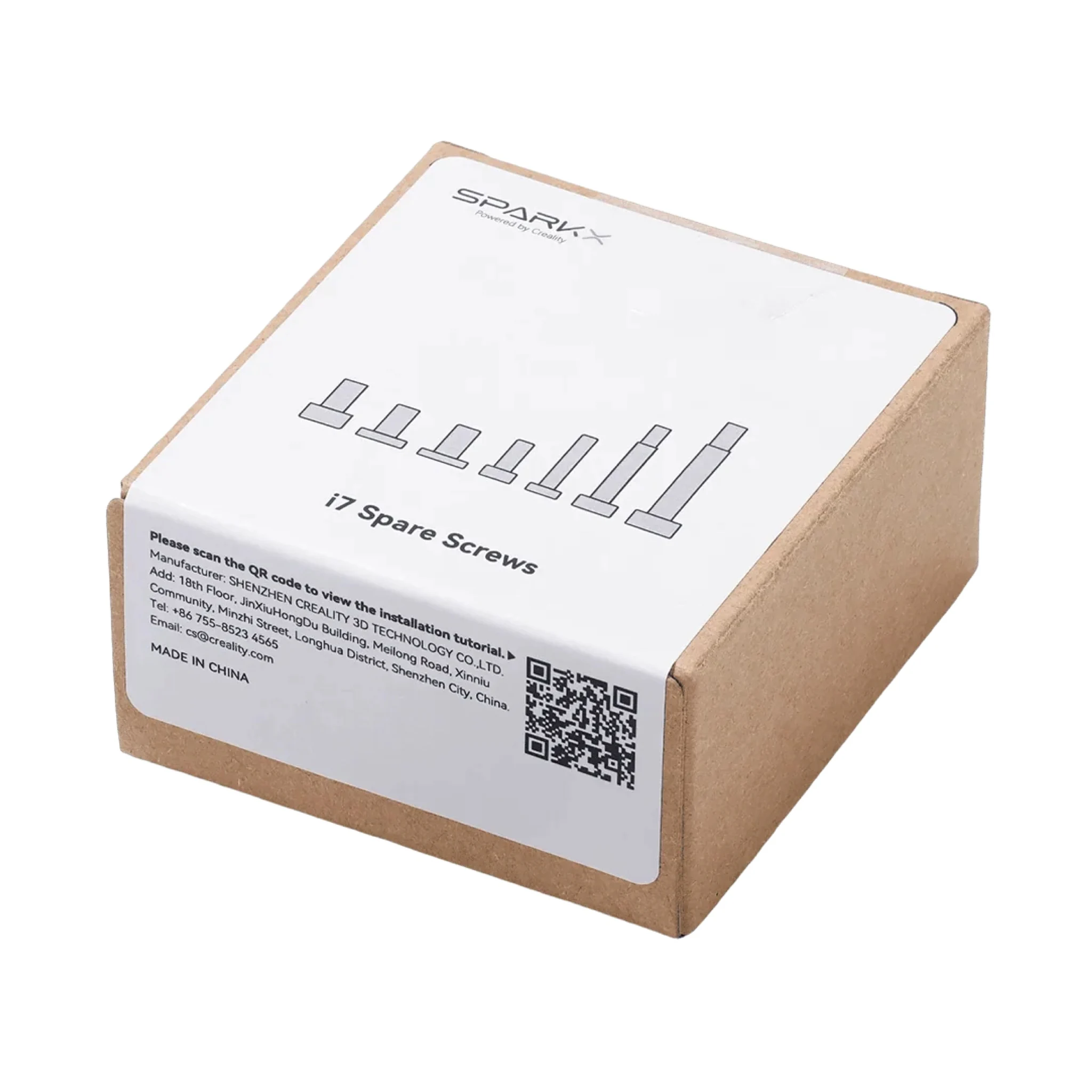 Viti di ricambio ufficiali Creality SPARKX i7 per stampanti 3D SPARKX i7, i7 Combo, i7 Autofill - immagine 2