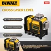 DEWALT DW089LG Laser Level 12V Lithium Battery Three sided Surrounding Outdoor Level 12 Lines  Green Light Measuring Instrument 1