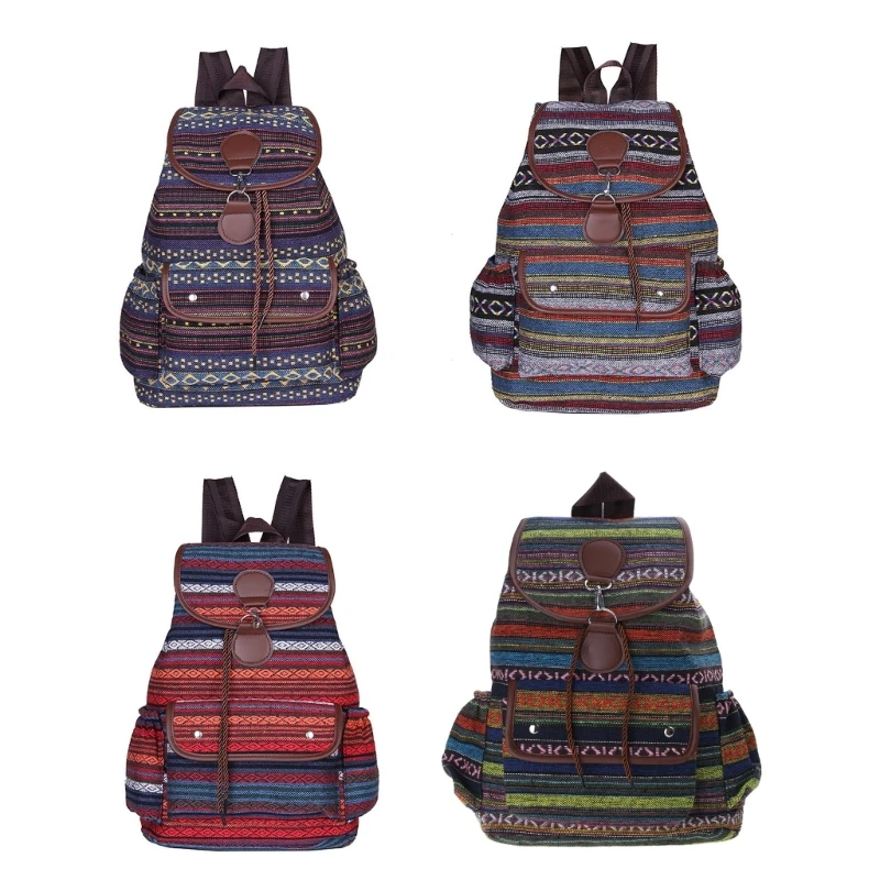 Fashion Rucksack Schoolbag Large Capacity Bookbags Backpack for Teen Girls Student Casual Versatile Daypack Vintage Bags