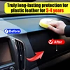 Car Plastic Restorer Coating Agent Auto Plastic Rubber Exterior Repair Clean Refresh Restoration Agent Black Shine Seal Brighten 4