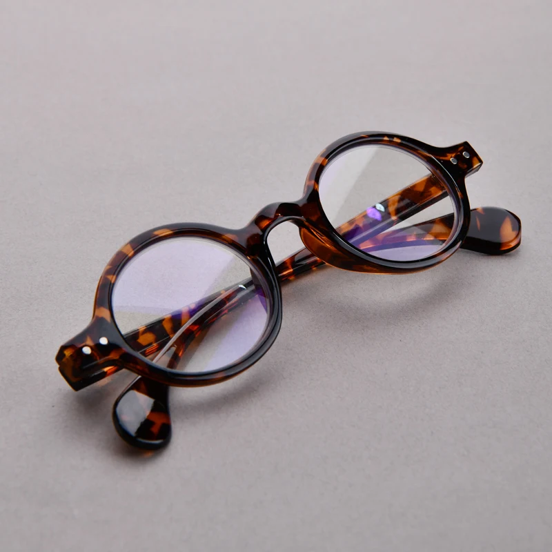 Vintage Round Frame Anti Blue Light Reading Glasses