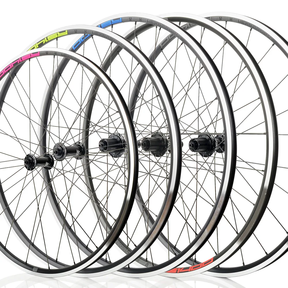 Carbon Bike Wheelset Bike Wheelset Carbon Wheelset KOOZER wheel set Bicycle wheel RS1400 Ultralight 700C Diameter 622*17c 21mm Aluminium alloy Road Bike wheelset Tyre 700*23-35c