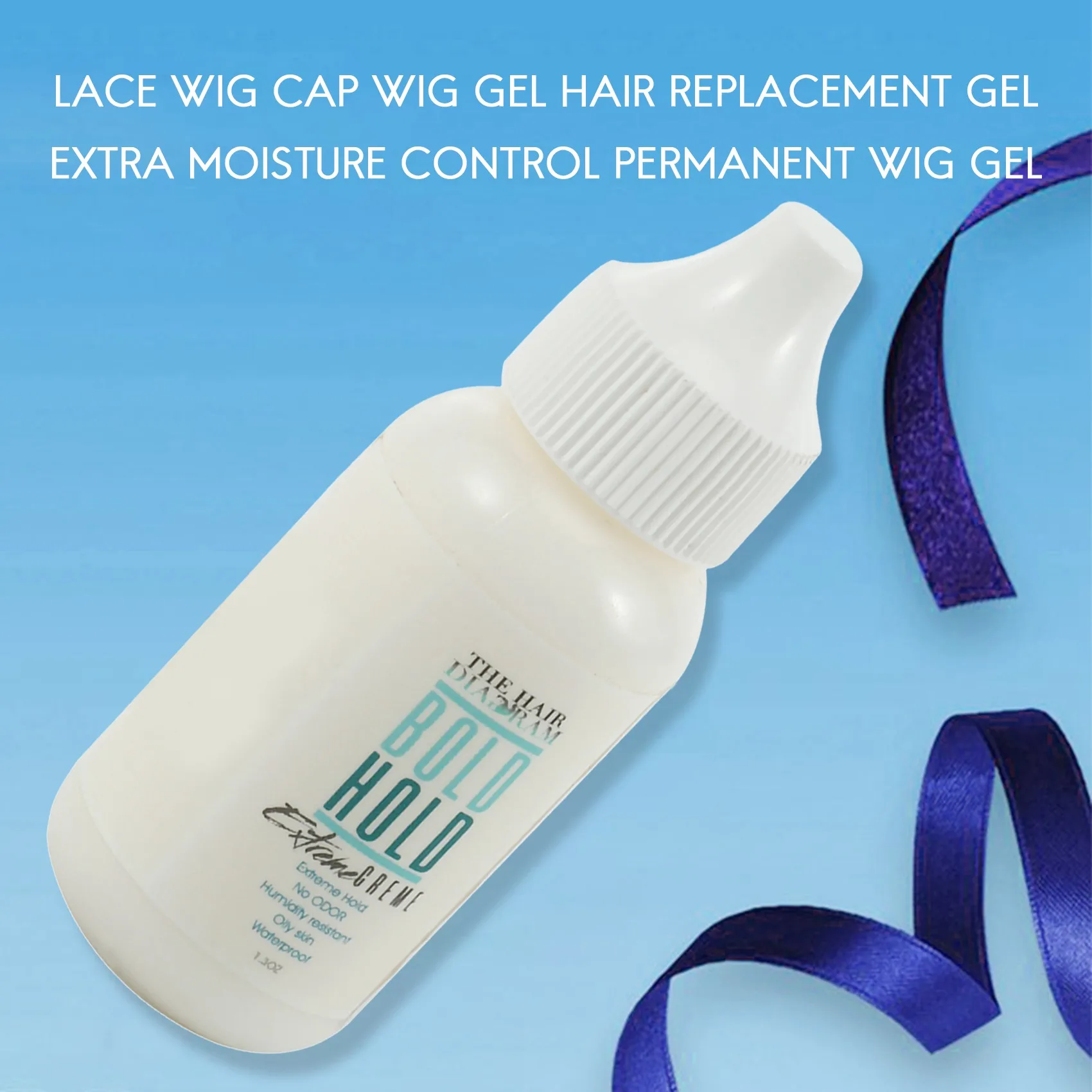 Wig Glue Hair Bonding Glue Lace Wig Glue 38ML Lace Wig Cap Toupee Adhesive Extra Moisture Control Lasting For Wigs