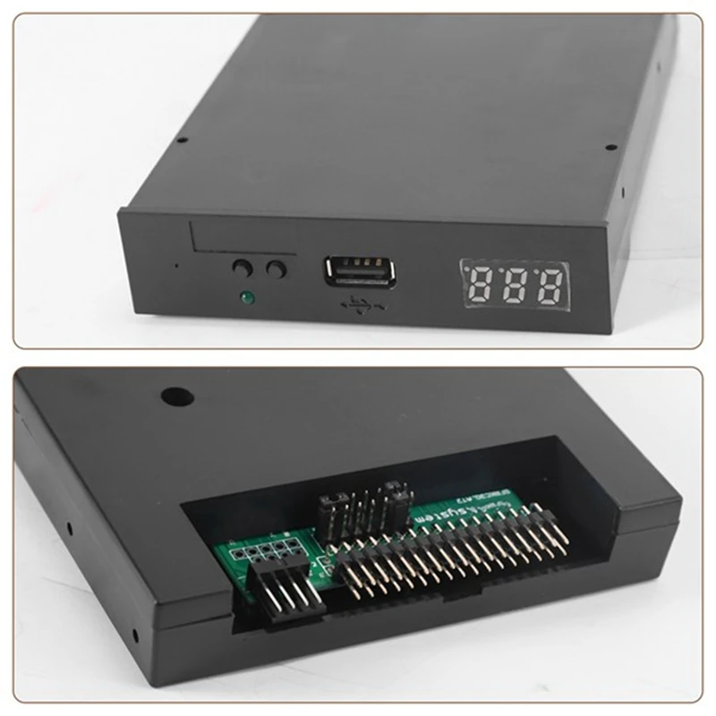 SFR1M44-U100K Black 3.5 Inch 1.44Mb Usb Ssd Floppy Drive Emulator For Yamaha Korg Roland Electronic Keyboard Gotek 4