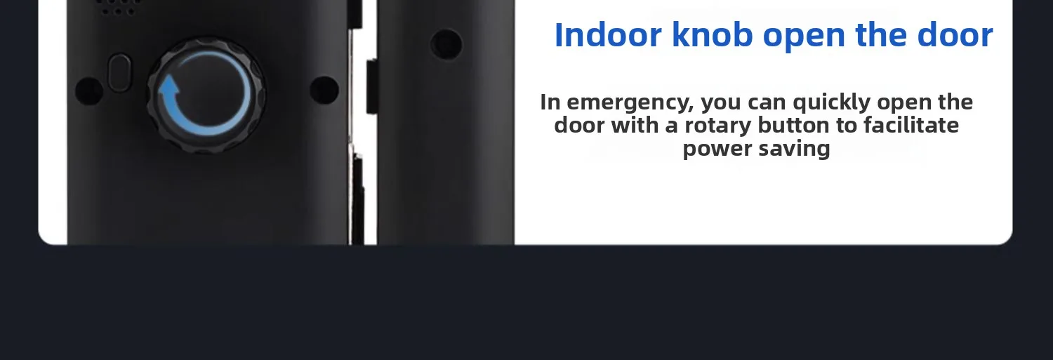 glass door fingerprint lock without opening holes Framed sliding door Intelligen