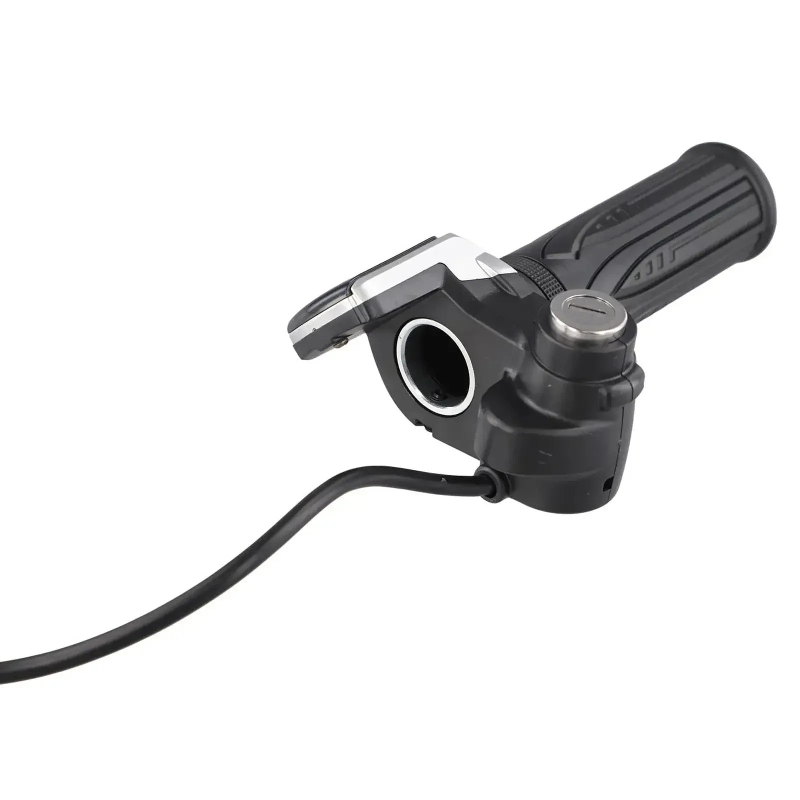 36V 48V 60V Electric Scooter Accelerator Handle With Key Lock Power Indicator With Handle Gasoline Accelerator Pedal Lock