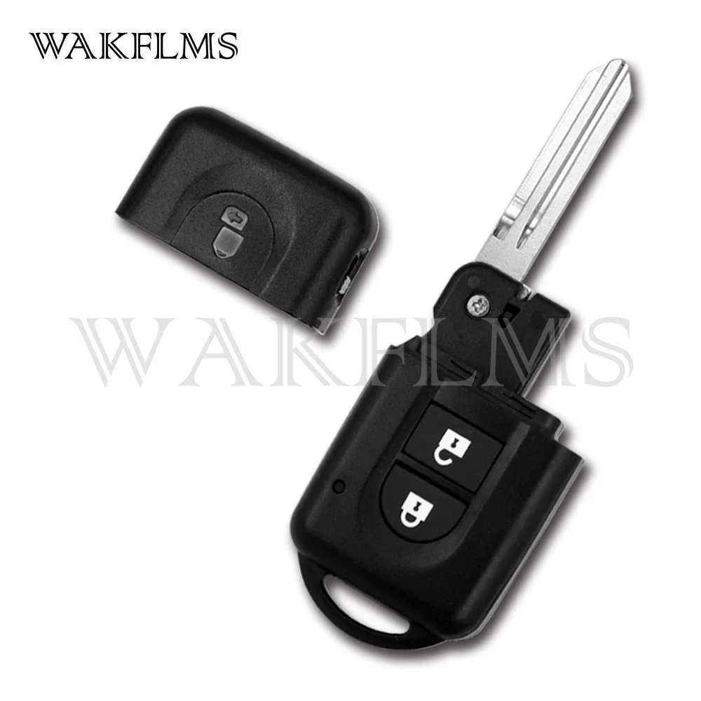 Fold Remote Key for Nissan Micra Note 2002-2012 NV200 Tiida 2006-4D-60 Chip 433.92MHz P/N:285E3-BC00A 285E3-AX605