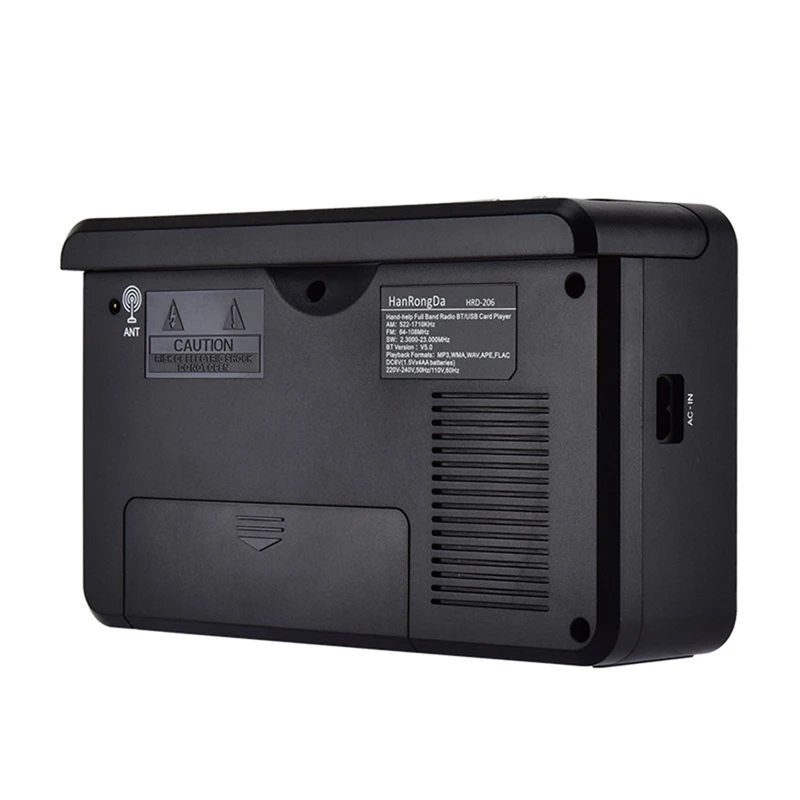 Y45A-Portable Internet Radio Best Reception FM Bluetooth Radios Speaker LCD Screen Support Alarm Clock Sleep Timer