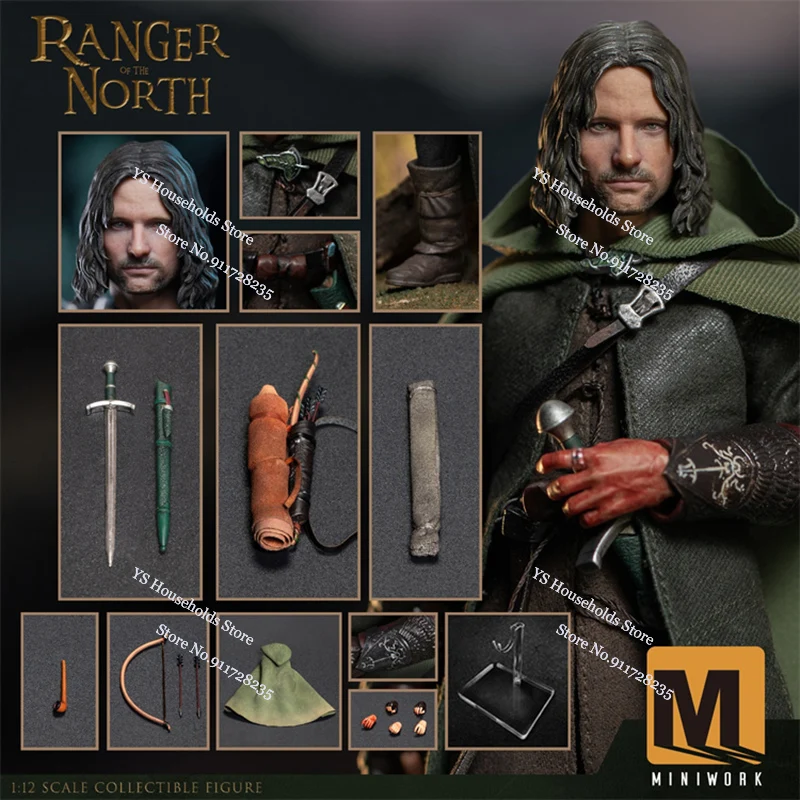 Miniwork MW-001 1/12 Northern Ranger Figura de ação móvel