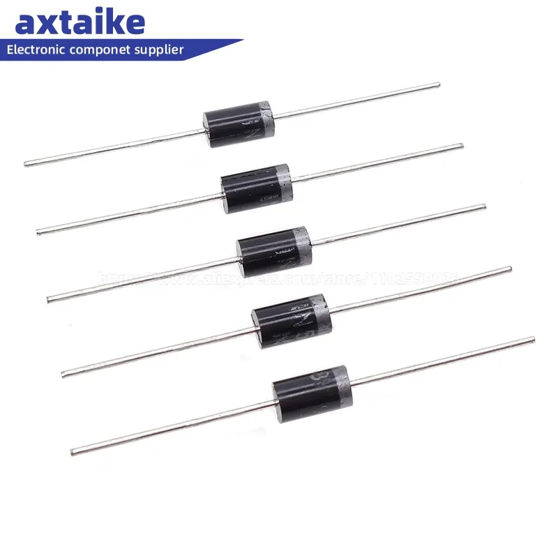 20PCS 1N5401 1N5404 1N5408 DO-27 3A 100/400/1000V DIP Diode Redresseur ...