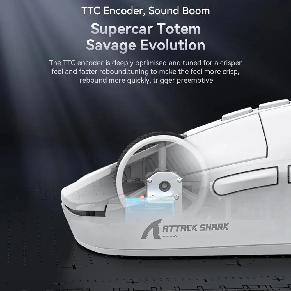 S1378a0574b754aa68cf7b30181a59571H X6 Lightweight Wireless Gaming Mouse with 3 Mode Wired 2.4G BT5.2 Up to 26K DPI RGB Backlight Charging Base for Laptop Desktop Mallzona