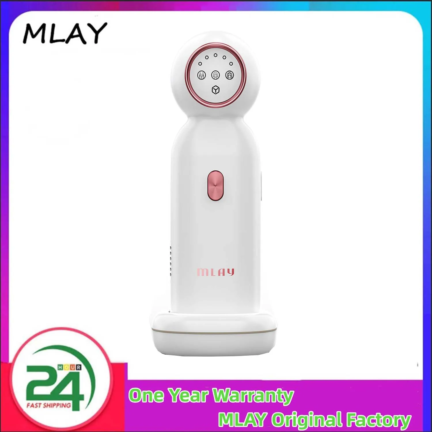 MLAY T10A Without Ice Function Facial Epilator Male Women Professional