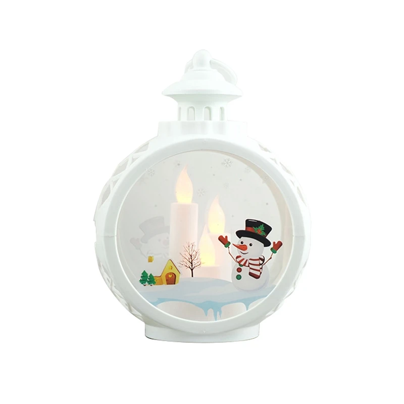 

Рождественский фонарь, дневные беспламенные Свечи, Винтажный Золотой фонарь-Питание от батареи