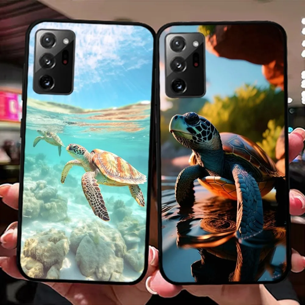 Simpatica Custodia Per Telefono Tartaruga Per Samsung Note 8 9 10 20 Pro Plus Lite M 10 11 20 30 21 31 51 A 21 22 42 02 03