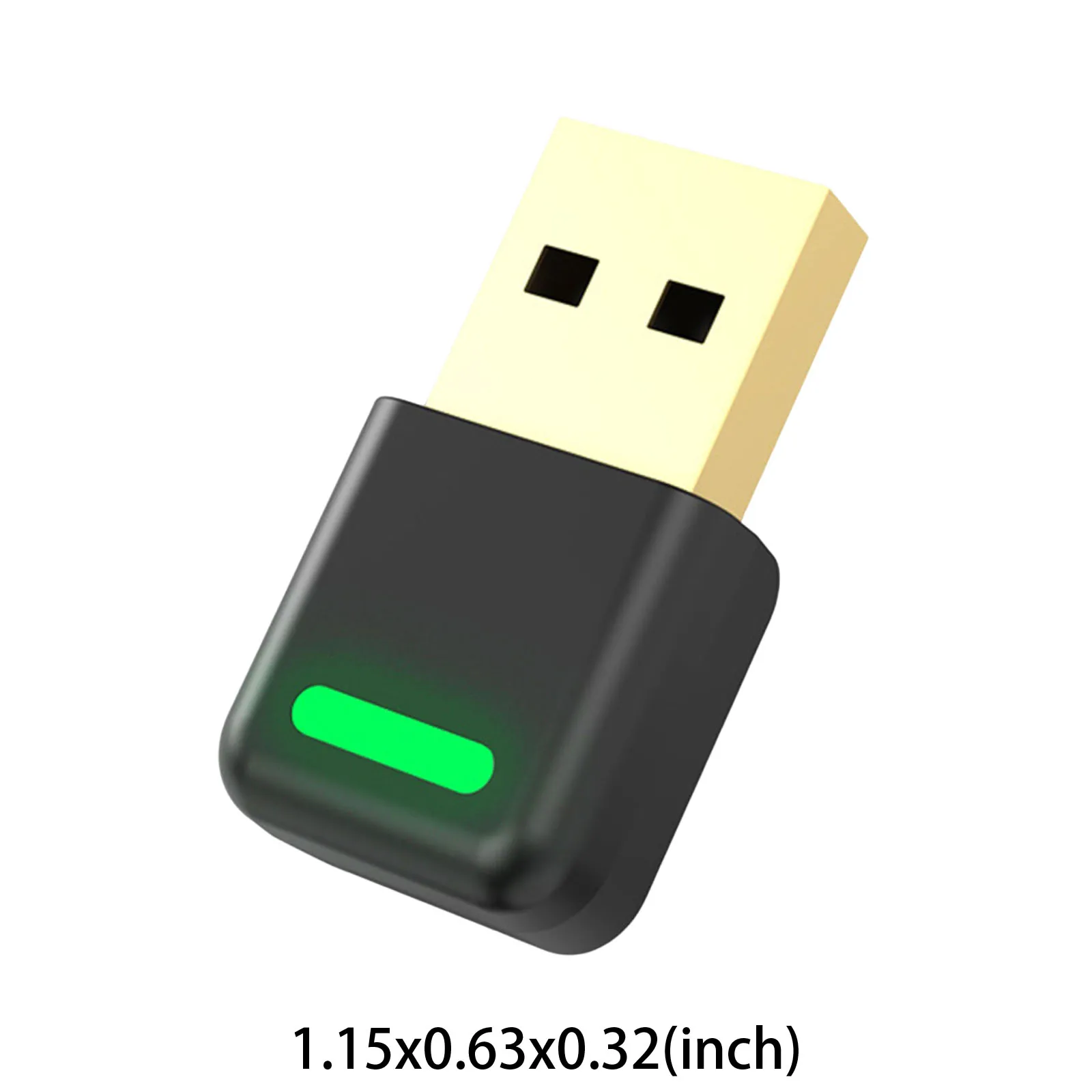 USB 블루투스 호환 6.0 무선 오디오 어댑터 헤드셋 스피커 키보드 프린터용 동글 어댑터 수신기 및 송신기