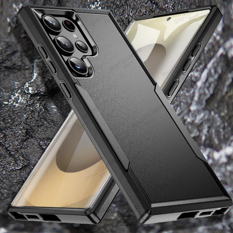 Enhanced Military-Grade Shockproof Dual-Layer Protective Case
