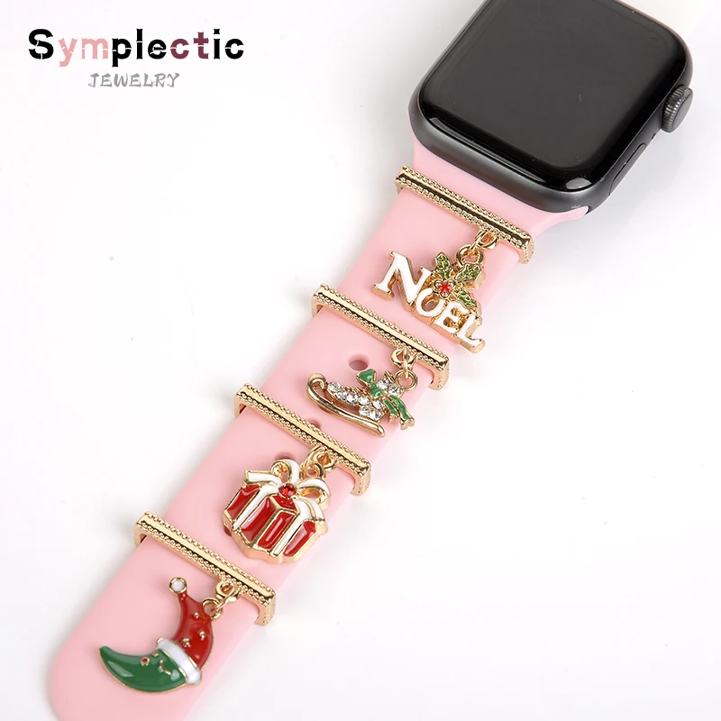  Christmas Watch Bands with Band Charms Decorative