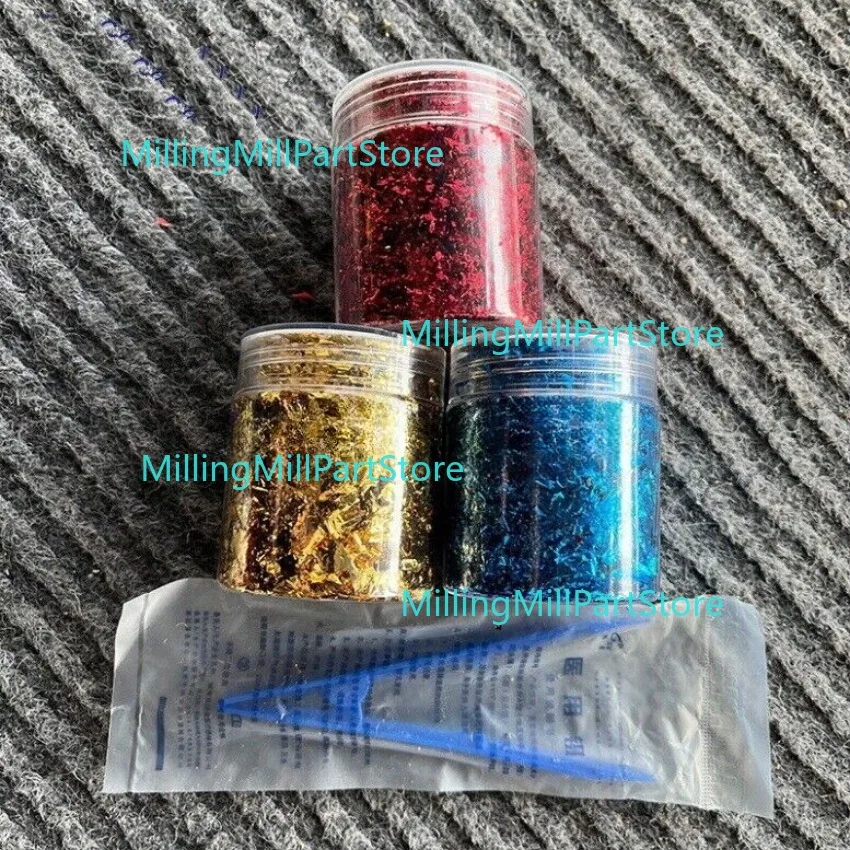 4g Colorful Carbon Fiber Chopped Strand Forging Color Plastic Pieces Piece