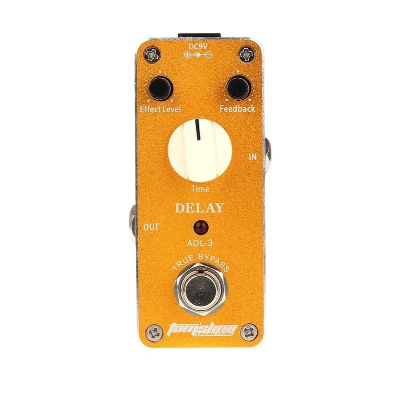 

MINI Effect Pedal ADL-3 Delay AC / D C Adapter Jack True Bypass