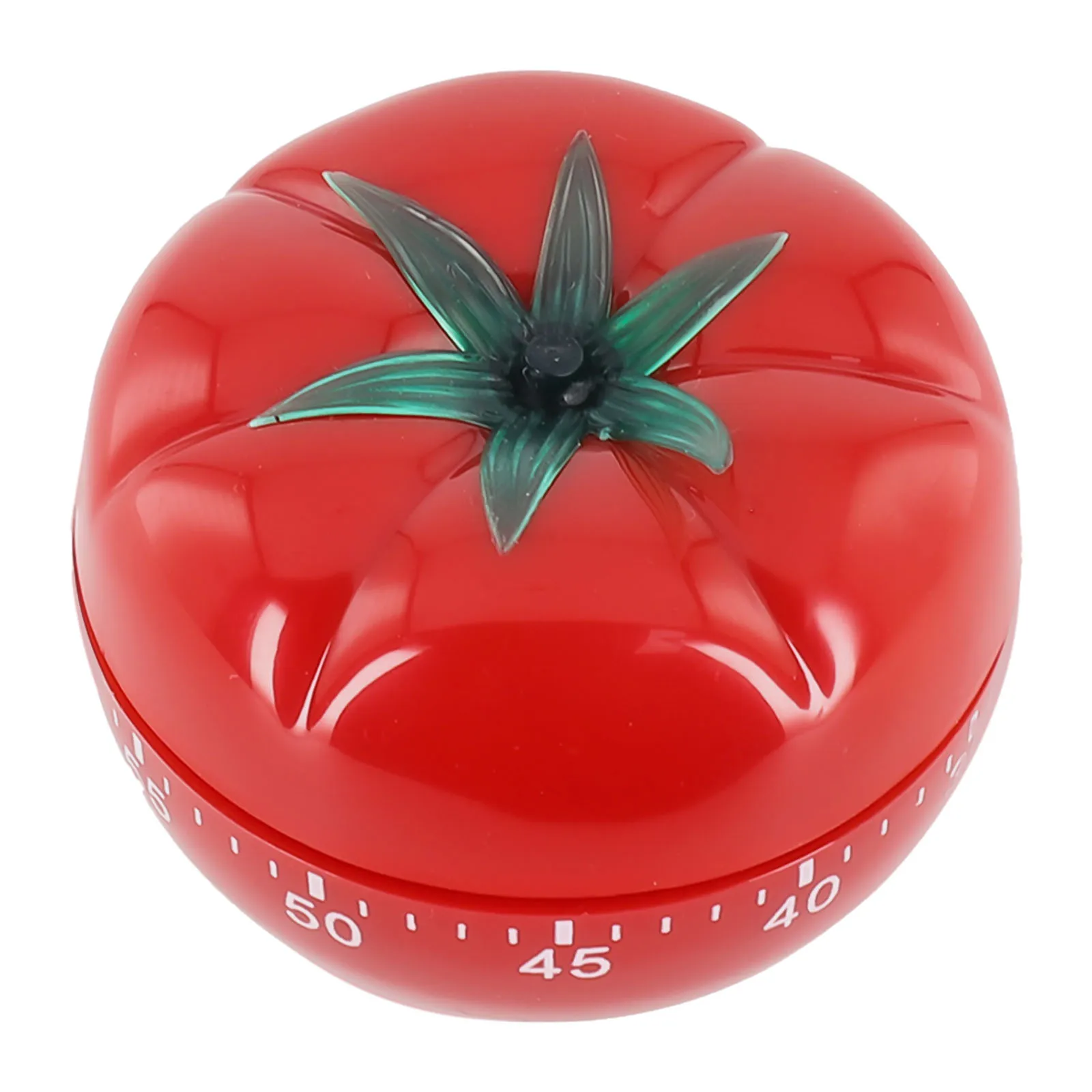 Description Picture 3 of item1pc Tomato Timer Kitchen Cooking Cute Reminder Alarm Clock Baking Mechanical Countdown Timer Tools 60-minute ABS 6.3x4.5cm