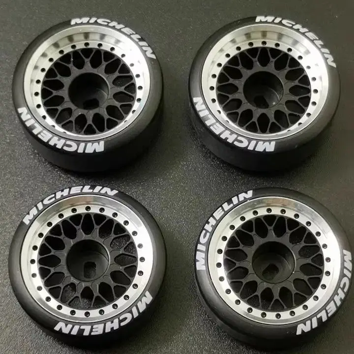 Diameter 20mm/22.5mm Flat Tyre Drift Tire For RC Car 1/28 1