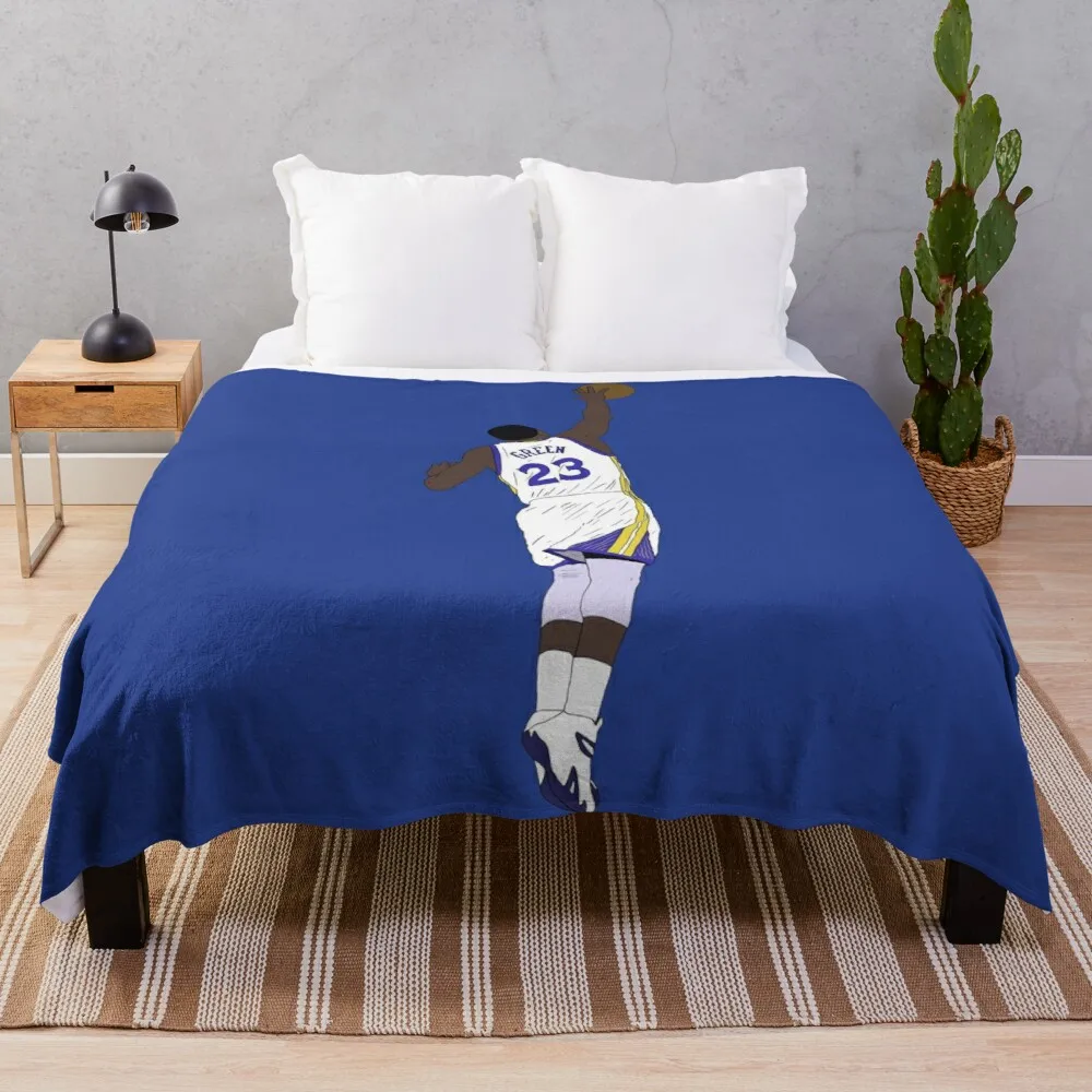 

Draymond Green Block Throw Blanket Sofa Throw Blanket