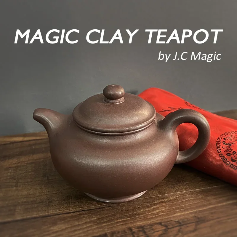 

Magic Clay Teapot by J.C Magic Tricks Chinese Classic Purple Clay Teapot Mind Control Water Illusions Stage Close Up Gimmicks