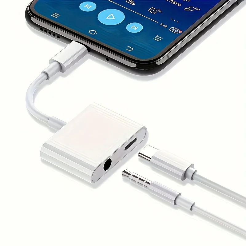 Universal 2-in-1 USB-C Audio & Charging Adapter