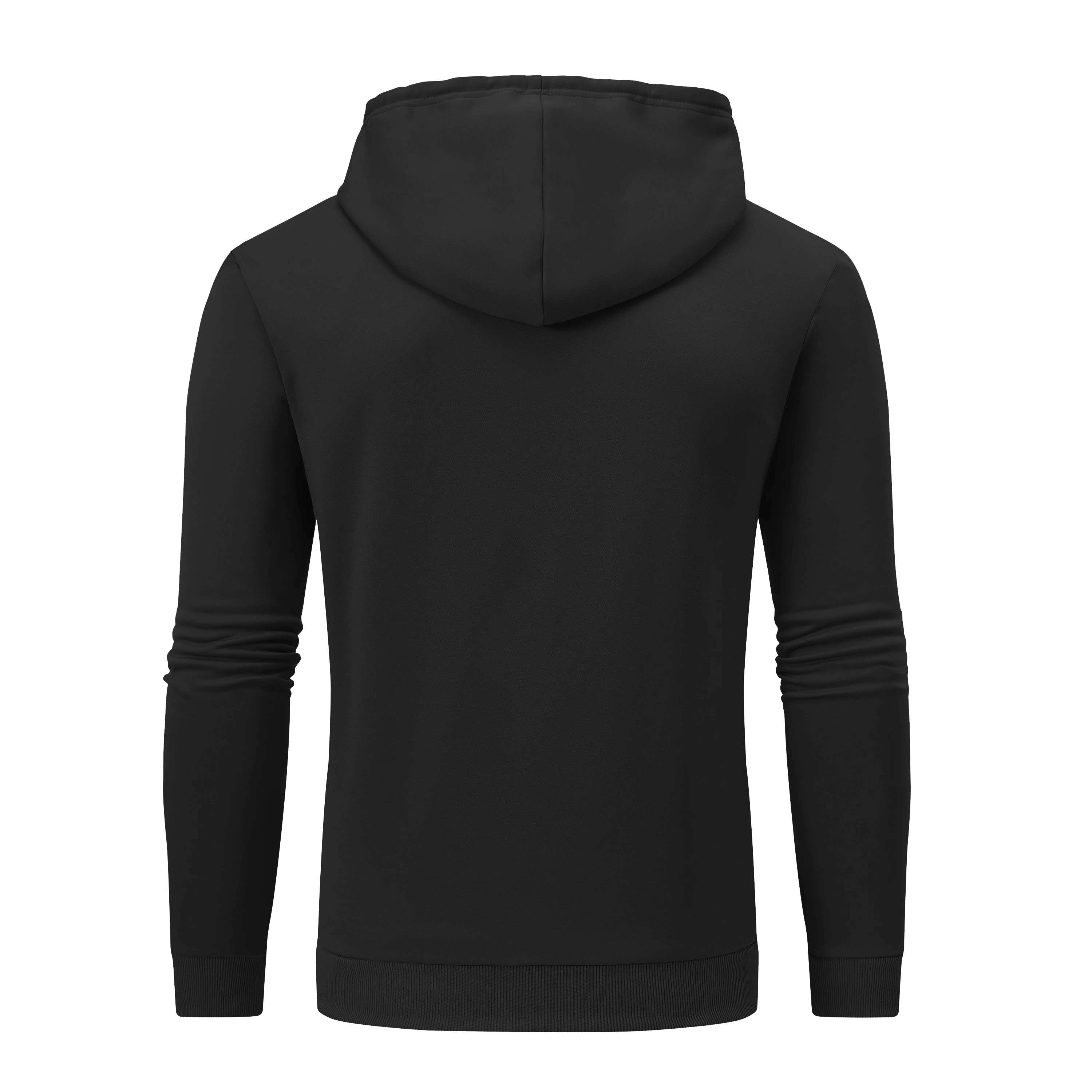 Autumn And Winter Men's Pullover Hoodies Cozy Fleece Long Sleeved Warm Drawstring Casual Hooded Sweatshirts with Kanga Pockets