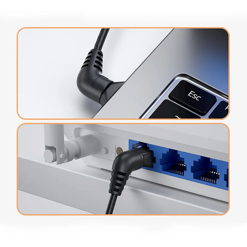 Рисунок 5 - Сетевой кабель CAT6A с изгибом