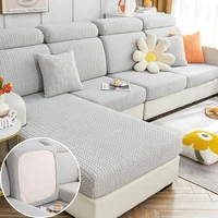 Magic Sofa Cover Wear-Resistant High Stretch Couch Cushion Slipcovers Anti-Slip L Shape Sofa Covers -Resistant Sofa Protector 1