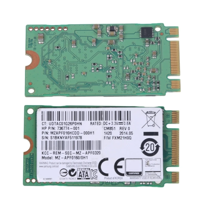 SSD Interno M.2 2242 NGFF 64GB - Chiave B, Unità A Stato Solido Per Upgrade PC