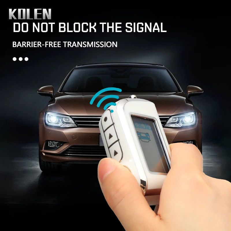 Key Case Cover Fashion TPU Car Key Case Cover Shell Fob For Starline A93 A63 Russian Version Two Way Car Alarm LCD Remote Controller Keychain