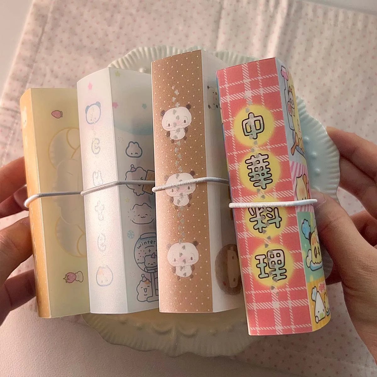 Photo Album Card Holder M5 Organizer Album Cute Stickers Organizer Notes Idol Cards Photos Name Card Holder Minimalist Style Storage book