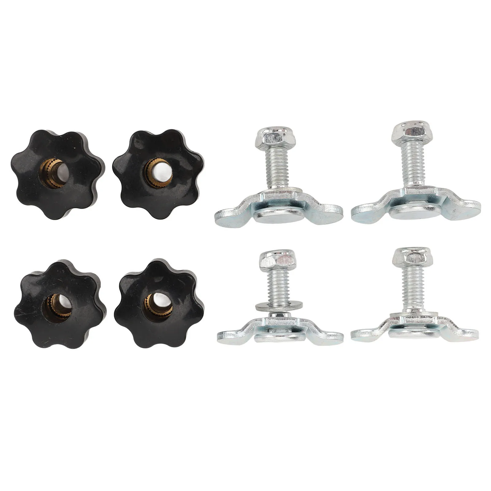 Cargo Tie Down Ring L Track Stud Fittings Carbon Steel 360 Degree Rotation for Truck Beds Trailers