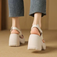 Nouvelles Sandales à Talons Hauts pour Femmes, Chaussures à Plateforme Tendance, Élégantes, Confortables pour la Marche, Escarpins, Chaussures Habillées, Nouveauté Mujer Zapatillas 5