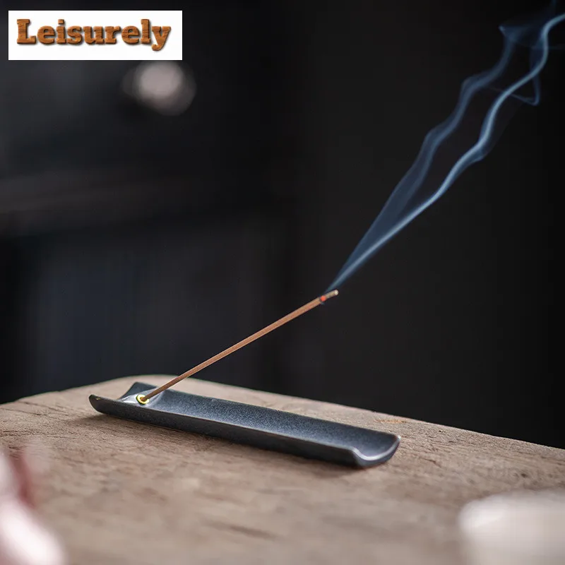 Lake Blue Plum Green Off-white Blue Black Incense Holder Creative Zen Garden Incense Burners Aromatherapy Censer Buddhism Craft