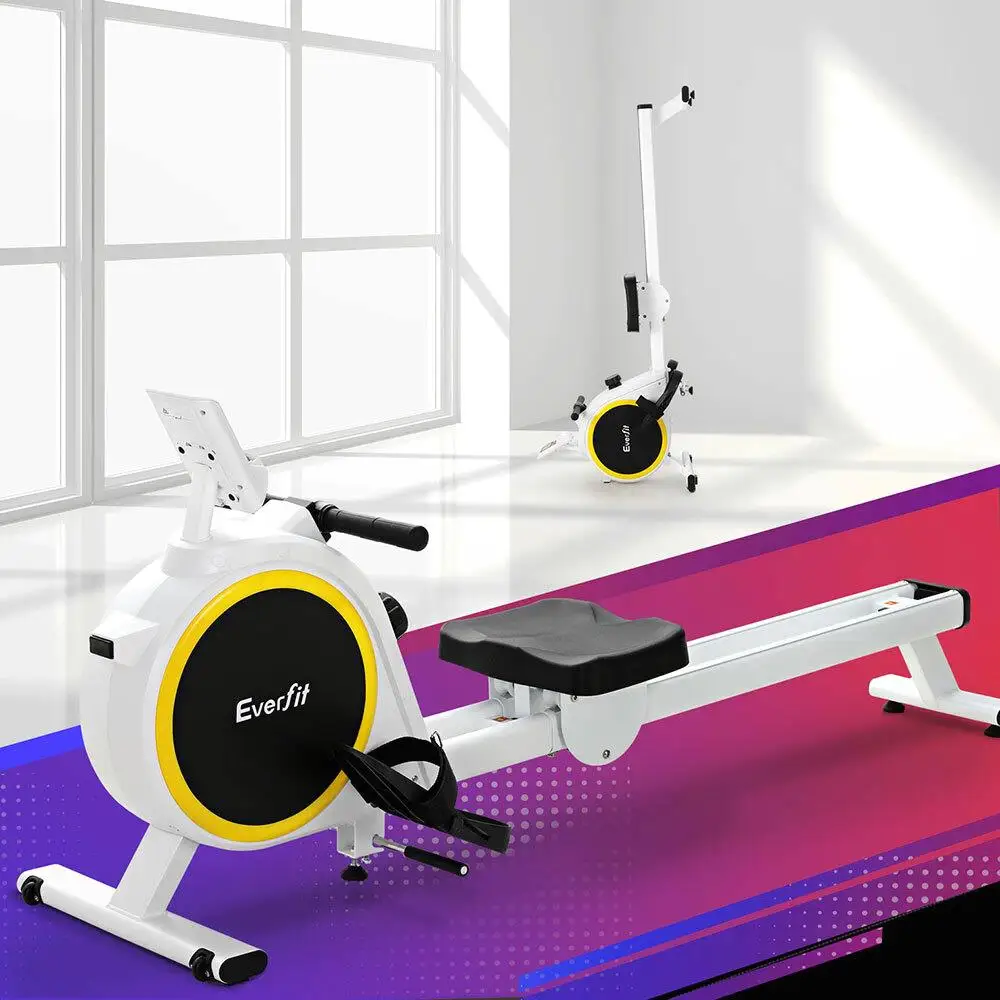 Everfit Magnetic Rowing Machine-16 Resistance Levels for Home Gym Cardio Fitness