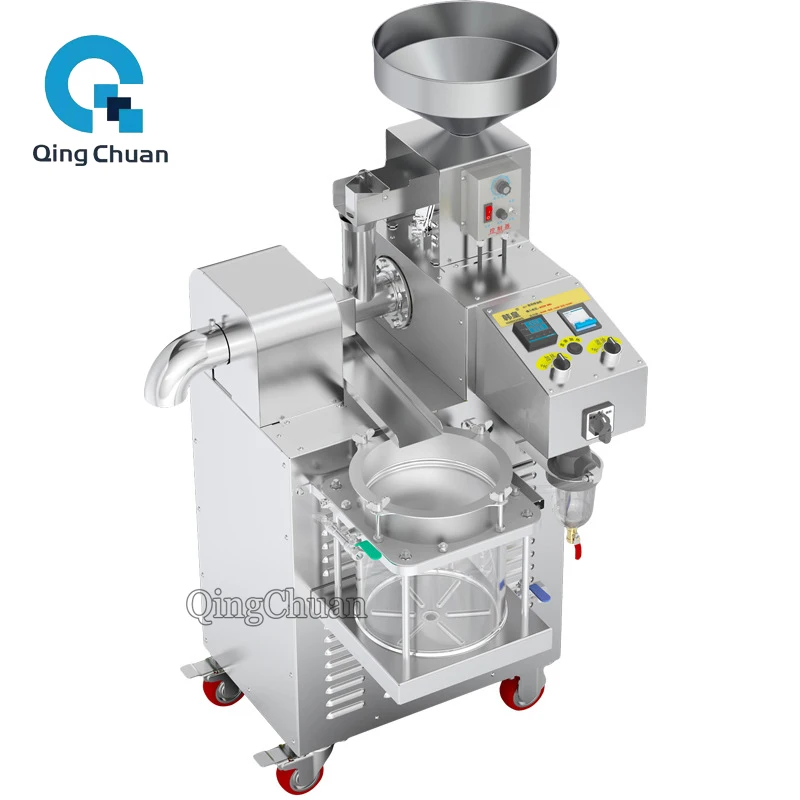 Oil Press Machine S01 3650W Home Peanut Seeds Squeezer Stainless Steel Business Sesame Sunflower Expeller Soybean Extraction 2