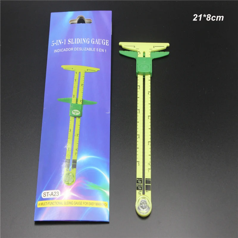 Sewing Tool 1Pcs Accessory Transparent Metric Straight Tailor Ruler Measuring For Fabric Patchwork Cloth Cutting Quilting Rulers 