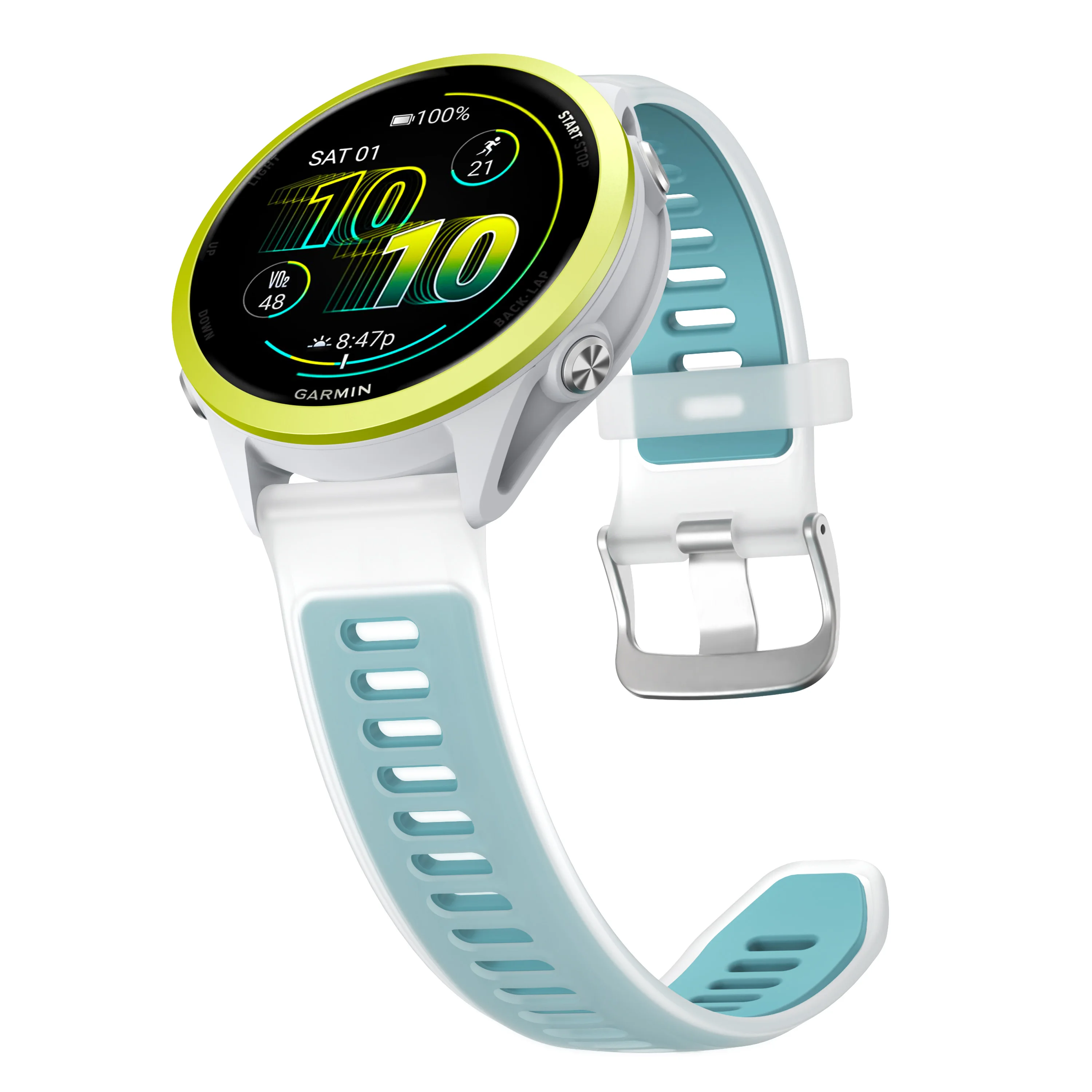 Translucent Silicone Smartwatch Strap - Multiple Width Options