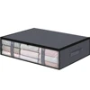 Underbed Storage Bag Portable Foldable Quilt Bag Wardrobe Clothes Storage Box Dustproof Organizer Large Capacity 1