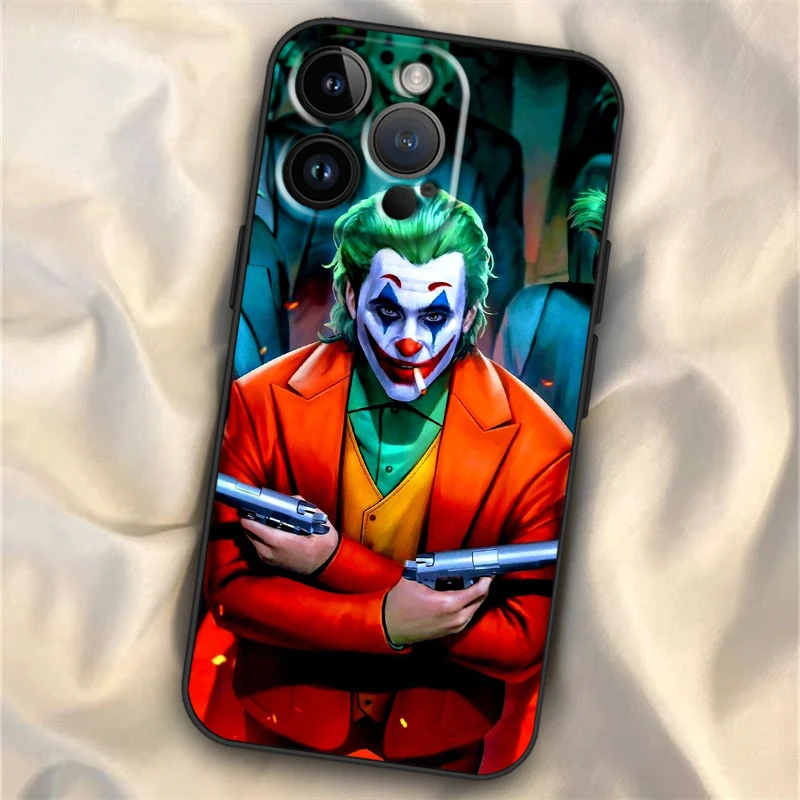 The Joker Batman Phone Cases for iPhone 15 14 13 12 11 XS XR X 8 7 Pro Max Plus