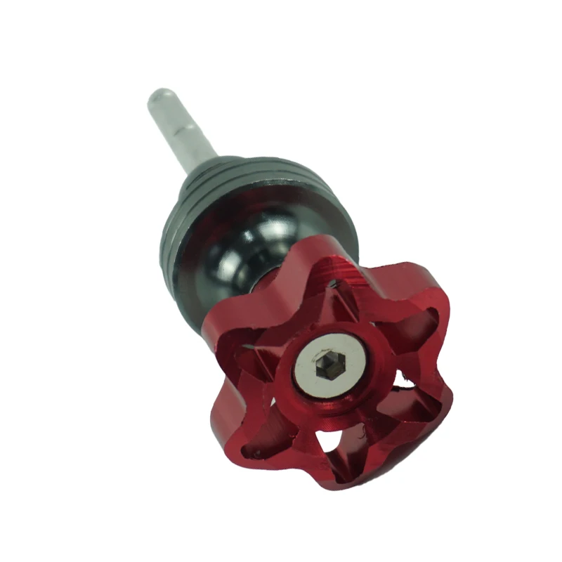Motorcycle Engine Oil Tank Dipstick Level Gauge Meter Motorbike Oil Cap For 110cc 125CC ATV Dirt Pit Bike Go Kart Yamaha Honda
