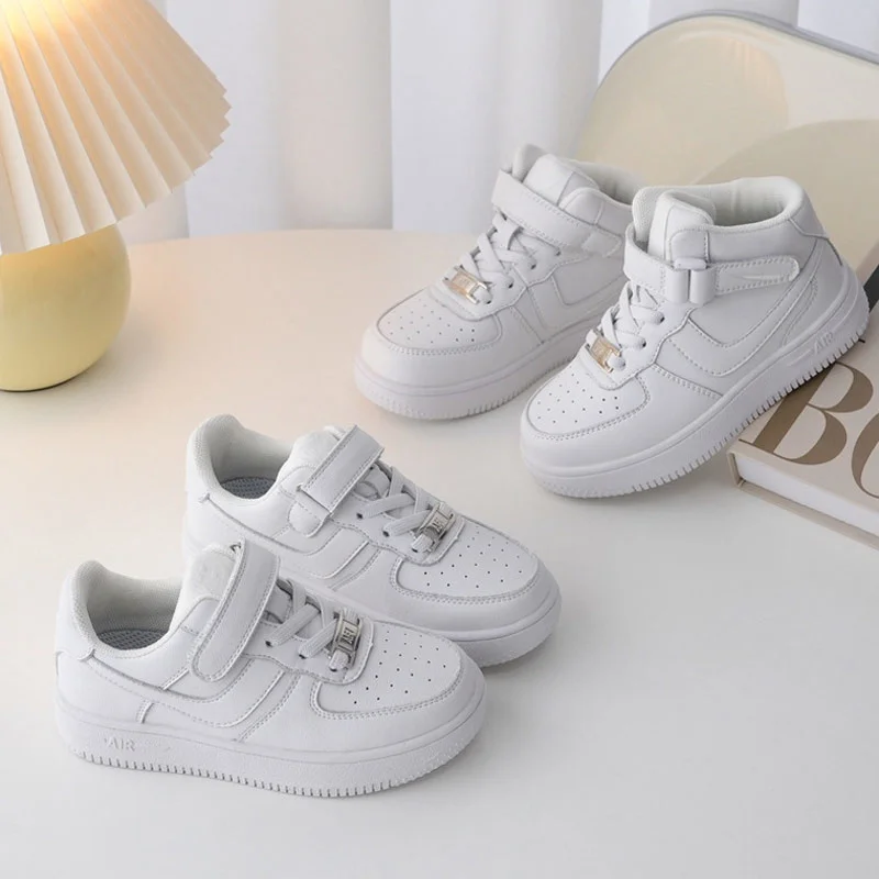 

Children Shoes Boy's Genuine Leather Sport Sneakers Girl's Low Top Casual Shoes Baby Soft Sole Infant Shoes Size 16-40