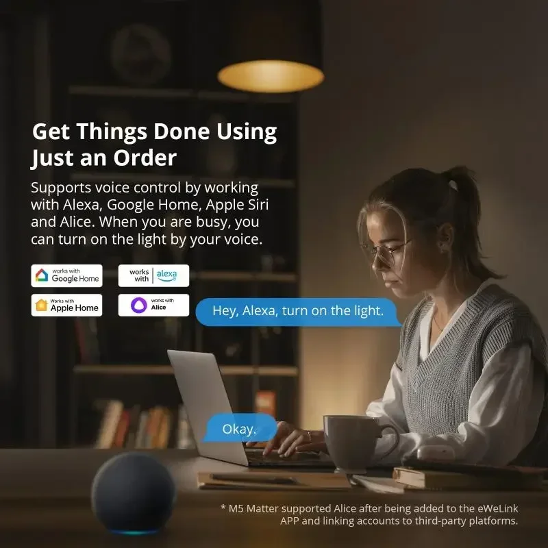 SONOFF M5 Matter 80 86 120 Smart Wall Switch Smart Home Two-way EWeLink Remote Control Switchman For Alexa Google Home Alice 6